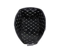 HUVNEXA Motorcycle PU Leather, for Seat, Bucket Pad Nmax Rear Trunk Cargo Liner Protector Accessories NMAX 155 Nmax155 2016-2020 Motorcycle Top Box Liner(Black Black Color)