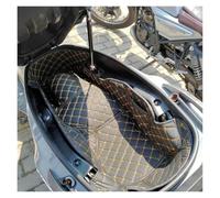HUVNEXA Motorcycle PU Rear Trunk Cargo Liner Protector, for Seat, Bucket Pad, for KYMCO, XTOWN 300 X-Town 250 Accessories Motorcycle Top Box Liner(Black Black)