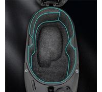 HUVNEXA Motorcycle Rear Trunk Cargo Liner Protector, for Seat, for Bucket Pad, for Vespa, for GTS Super HPE 2020-2022 Accessories Motorcycle Top Box Liner(Black Bottom)