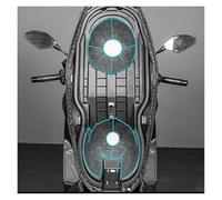 HUVNEXA Motorcycle Rear Trunk Cargo Liner Protector, for Seat, for Bucket Pad XMAX300 Xmax 300 TECH MAX 2023 Accessories Motorcycle Top Box Liner(Black Top)