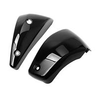 HUVNEXA Motorcycle Right Left Side Battery Cover,for 2007-2017 V Star 1300 Xvs1300 Motorbike Accessories Fairing Cover Black Motorcycle Battery Side Cover(BLACK Black)