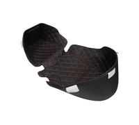 HUVNEXA Motorcycle Storage Box Leather, for Seat, for Pad Rear Trunk Cargo Liner Protector Accessories XMA X300 Xmax300 Motorcycle Top Box Liner(Black Red)