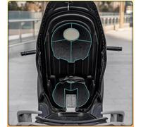 HUVNEXA Motorcycle Storage Box Leather Rear Trunk Cargo Liner Protector Accessories,for Xmax 300 XMAX300 Motorcycle Top Box Liner(Black Upper)