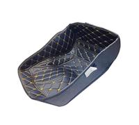 HUVNEXA New Motorcycle PU Rear Trunk Cargo Liner Protector, for Seat, Bucket Pad Accessories TMAX530 2012-2016 Tmax 530 Motorcycle Top Box Liner(Black Gold)