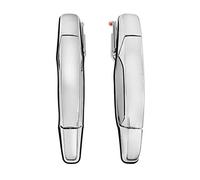HUVNEXA Outside Exterior Door Handle Left Right Car Handles 2007 2008 2009 2010 2011 2012 2013, for Chevry Silverado, for GMC, Sierra 15915147 Car Door Handle Cover(Rear Pair)