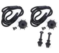 HUVNEXA Parcel Shelf String Cord Trunk Lanyard Fixing Clip Clips Trunks Back Rear Strap Size: About 50cm Vehicle Luggage Rack Tie Cord