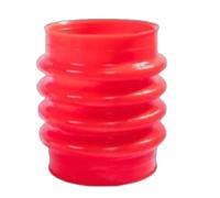 HUVNEXA Polyurethane Jumping Jack Bellows Boot 17cm X 24cm for Wacker, Neuson Rammer Ds70 Compactor Tamper for Power Tools Rammer Bellow(Red)