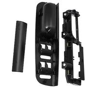 HUVNEXA Ponnyc Car Inner Interior Door Handle Front Rear Left Right Pull Grab, for Vw, for Bora, for Golf 4, for Mk4, for Jetta 1999-2007 1J4867179A car Door Handle Frame Cover(Black Front Left 3pcs)