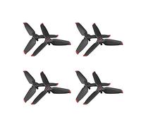 HUVNEXA Quick Release 5328S Propellers Props Paddle Blade Replacement Wing Fan Spare Part Accessory, for DJI, FPV Combo Drone Propeller(Red 4 pairs)