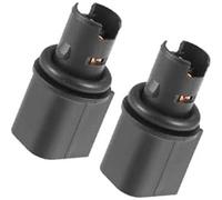 HUVNEXA Rear Brake Taillamp Light Bulb No.6R3Z13411BA Turn Signal Fog Tail Light Bulb Sockets, for Ford, for Mustang, 2005-2023, for Ford, for Fiesta, 2011-2013 ABS Black Tail Light Bracket