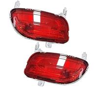 HUVNEXA Rear Fog Light, for Mazda, 5 2Nd Generation 2008 2009 2010 Car Bumper Reflector Brake without Bulb CD85-51-660F CD85-51-650F Rear Fog Light Assembly(BLACK 1 pair)