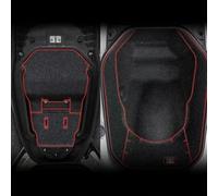 HUVNEXA Rear Trunk Cargo Liner Protector, for Seat, Bucket Pad, for SYM, MAX, for SYM, TL 500 Max, for SYM, TL500 MAX, for SYM,TL 500 Accessories Motorcycle Top Box Liner(Black Top and Bottom)