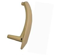 HUVNEXA RHD Car Left Right Carbon Fiber Interior Door Armrest Handle Inner Panel Pull Trim Cover, for BMW, E70 E71 E72 X5 X6 2007-2013 Door Card Pull Handle for Car(Beige-Right)