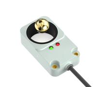 HUVNEXA Ring Proximity Switch Plastic Inductive Sensor Non-flush 10-30v Dc 3-wire Npn Pnp Ip67 Magnetic Metal Drop Detection Optical Photoelectric Sensor(12mm Npn No)