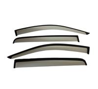 HUVNEXA Side Window Deflector Shelters Door Visor Sun Rain Shield, for Ford, for Ranger 2012 2013 2014 2015 2016 2017 2018 2019 2020 Car Wind Deflector