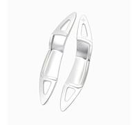 HUVNEXA Steering Wheel Shift Paddle Extend, for MINI, MK2 Roadster Coupe Paceman Cooper S JCW R55 R56 R57 R58 R59 R60 R61 LCI Aluminum Paddle Shifter(Silver)