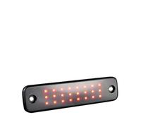 HUVNEXA Third Rear High Level Brake Stop Light High Mounted Brake Light Stop Lamp, Ford, for Tranit, Mk7 Tourneo 06-14 Car Accessories High Mount Brake Light(1pc Black Lens)