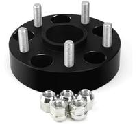 HUVNEXA Wheel Spacer Adapter Wheel Adapters 2Pieces 15 50Mm Pcd 5X110 Cb 65.1Mm Spacer Adapter, for Alfa, for Romeo, for Jeep, for DODGE, for FIAT 500X(BLACK 2PCS 50MM 12x1 5)