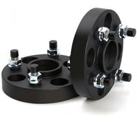 HUVNEXA Wheel Spacer Adapter Wheel Adapters 2Pieces Spacer Adapter, for/for JAZZ/Grace/Brio/N BOX N ONE WGN(BLACK 2PCS 25mm Black)