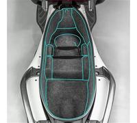 HUVNEXA ZONTES 350E ZT350E ZT 350E Motorcycle Rear Trunk Cargo Liner Protector, for Seat, for Bucket Pad Accessories Motorcycle Top Box Liner(Black Top)