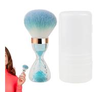 Huvqianu Blush Brush - Mineral Powder Brush | Make Up Tools, Portable Face Application Accessories for Women Girls Family Friends Coworkers