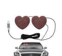 Huvqianu Car Window Lighting - Love Heart Shaped Vehicle Decorations - Mood Lights For Car Interior | Destined SUV Sedan Truck Minivan