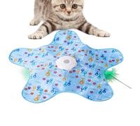 Huvqianu Cat Puzzle Toy | Exercise Toys for Indoor Bored Adult Cats | Enrichment Kitten Entertainment Game for Mental Stimulation Hunting Instincts Stimulating Furniture Protection