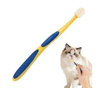 Huvqianu Cat Toothbrush, Soft Bristle Cleaning Tool, Puppy Toothbrush - Kittens, Puppies, Senior, Small Breed, Large Breed, Pet Health, Bad