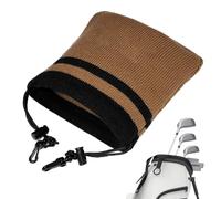 Huvqianu Club Head Covers | Elastic Knitted Cord Protection Golf Iron Covers for Car Course Game Driving Practice Lawn Training Sports Leisure