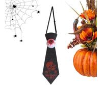 Huvqianu Gothic Tie - Cool Ties Light Up Eye Ball | Skeleton Neck Belt Decoration for Men Youth Carnival Stage Show Cosplay Exhibition Masquerade