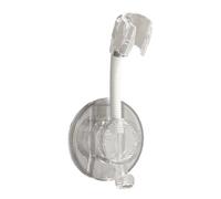 Huvqianu Handheld Shower Head Holder | No Drilling Wall Mount Showerhead Holder - Ergonomic Adjustable Wand Stand Bracket for Apartment Hotel Dorm Bathroom