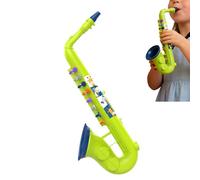 Huvqianu Kids Toy Saxophone,Portable 8-Key Educational | Kids Learning Music Saxophone | for Classroom Stage Kindergarten Boys Girls Pupils Students Over 3 Years Old