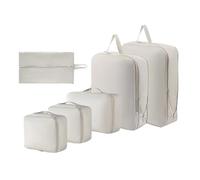 Huvqianu Packing Cubes, Expandable Traveling Storage - Luggage Packing Organizers for Travel | for Women Boys Girls Youth Teens Wife Clothing Shoes Pants Socks Underwear