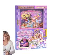 Huvqianu Pocket Notebook, Cute Vending Machine Diary, 3.62x5in Time Management Organizer, School Supply, Managing School Projects for Taking Notes During Classes