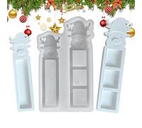 Huvqianu Resin Christmas Moulds - White Deer Silicone Mould - Polymer Wax Chocolate Mould for Party Decoration