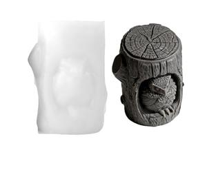 Huvqianu Silicone Candle Mould - Realistic Appearance and Easy Release | for Wax Concrete Clay Epoxy Resin Soap Chocolate Dessert The Whole Family