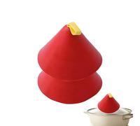 Huvqianu Silicone Triangle Handle Protectors for Pots and Pans - Pot Lid Button Protector - 2 Pieces Anti-Burning Stand and for Kitchen, Dining Room,