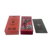 Huvqianu Tarot Cards - Fate Divination Board Game for Adults, 78-Card with Reliable Design, Oracle Deck for Entertainment, Party, Fortune Telling, Learning, Playing Night, 4.13x2.48 Inches