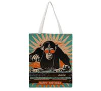 HUWERHW French Humorous Pool Rules Piscine 02 Tote Bag Canvas Aesthetic Reusable Bags Shopping Grocery Shoulder Bag for Women Casual Handbag for Work Travel, 38x46CM