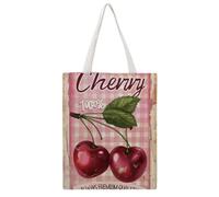HUWERHW Fresh Coffee Every Morning 02 Tote Bag Canvas Aesthetic Reusable Bags Shopping Grocery Shoulder Bag for Women Casual Handbag for Work Travel, 38x46CM