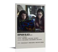 HUWERYWHUY Orphan Black1 Poster Canvas Cover Wall Art Print Aesthetic Poster Modern Art Painting for Living Room 16x24inch(40x60cm) Frame-style