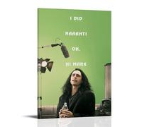 HUWERYWHUY The Disaster Artist1 Poster Canvas Cover Wall Art Print Aesthetic Poster Modern Art Painting for Living Room 20x30inch(50x75cm) Frame-style