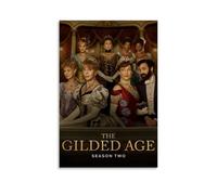 HUWERYWHUY The Gilded Age S2 Poster Canvas Cover Wall Art Print Aesthetic Poster Modern Art Painting for Living Room 12x18inch(30x45cm) Unframe-style