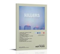 HUWERYWHUY The Killers Album Hot Fuss Poster Canvas Cover Wall Art Print Aesthetic Poster Modern Art Painting for Living Room 16x24inch(40x60cm) Frame-style