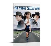 HUWERYWHUY The Thing Called Love Poster Canvas Cover Wall Art Print Aesthetic Poster Modern Art Painting for Living Room 08x12inch(20x30cm) Frame-style