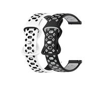 Huwokxix 22mm Watch Strap compatible with Fossil Gen 5 Carlyle,Adjustable Silicone Sports Wristband Replacement Band for Garmin Vivoactive 4