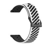 Huwokxix 22mm Watch Strap compatible with Suunto 9 peak pro/9 peak/5 peak,Adjustable Silicone Sports Wristband Replacement Band (White)