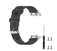 Huwokxix Replacement Strap for Garmin Forerunner 30/Forerunner 35,Nylon Fabric Watchband (Grey)