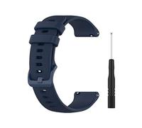 Huwokxix Watch Strap Compatible with Garmin Forerunner 745,Adjustable Silicone Sports Strap Replacement Band for Garmin Forerunner 745 Smart Watch