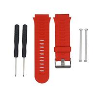 Huwokxix Watch Strap compatible with Garmin Forerunner 920XT,Adjustable Silicone Sports Strap Replacement Band for Garmin 920XT